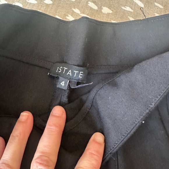 STATE Black High Waist Tailored Shorts - Picture 3 of 4